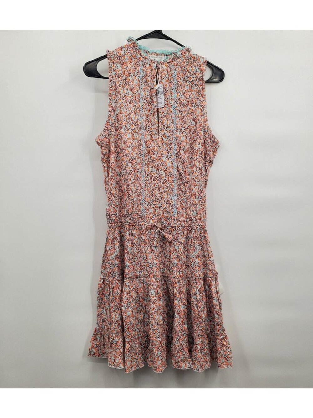 Poupette St Barth Sky Paquerette Floral Dress Women Size Medium NWT FLAWED
